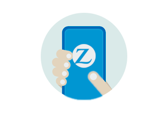 icono de una mano sujetando un móvil